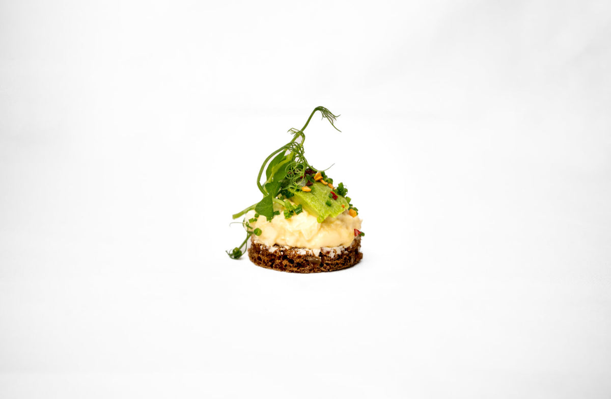Avocado & Äggcrème, snitt