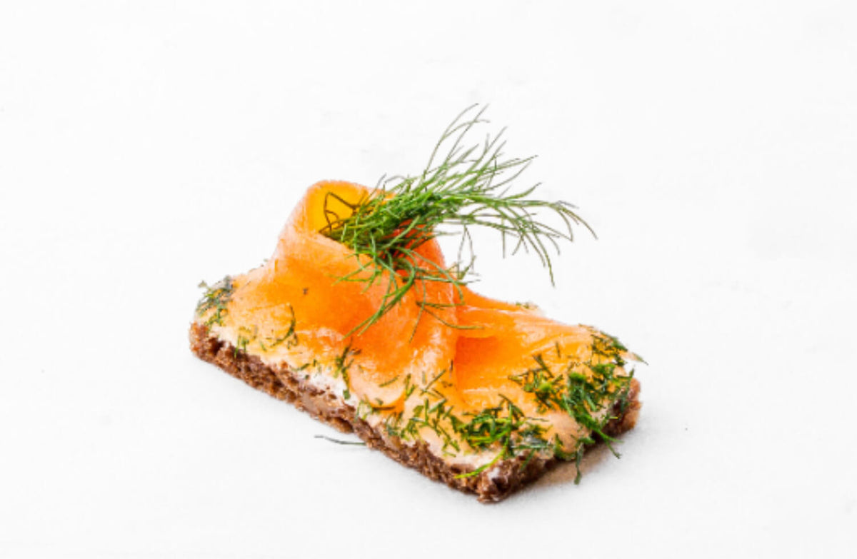 Gravlax, snitt
