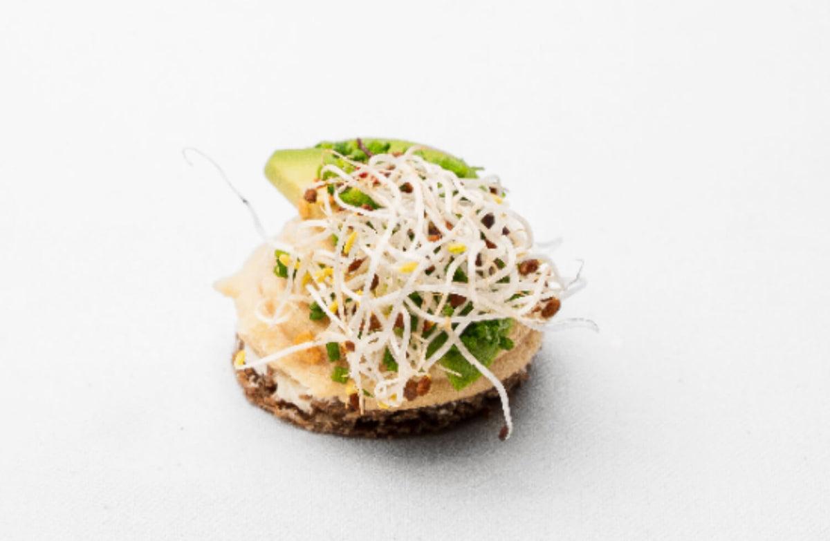 Avocado & Hummus, snitt